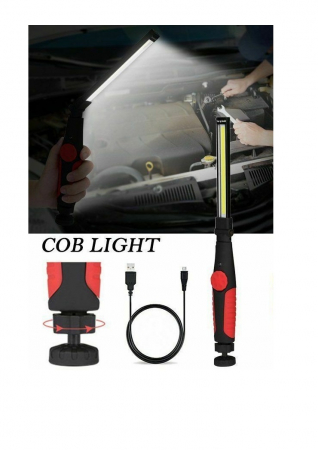 Lampa de lucru portabila cu suport magnetic reglabil, lumina led cu reglaj intensitate si incarcare usb [6]