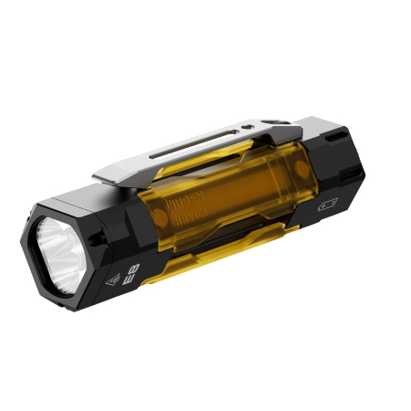 Iluminat - Lanterna EDC Wuben E8, 1300 lm, UV 365nm 2W, lumina laterala, acumulator 14500, IP68 (E8)