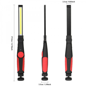 Lanterna de lucru COB cu suport magnetic reglabil lumina ALB cu reglaj intensitate incarcare usb [3]