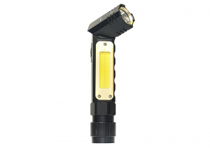Lanterne - Lanterna de lucru COB  suport magnetic cu elastic frontal lumina ALB / ROSU patru moduri de lucru