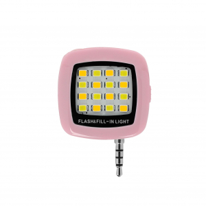 Lanterna selfie suplimentara cu LED-uri, pentru telefoane mobile, conector jack 3.5 [2]