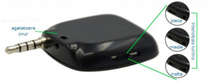 Lanterna selfie suplimentara cu LED-uri, pentru telefoane mobile, conector jack 3.5 [1]