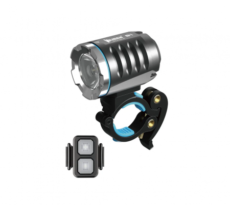 Lanterne - Lanterna reincarcabila pentru bicicleta, 3600 LM, raza max. 179m, Wuben B1