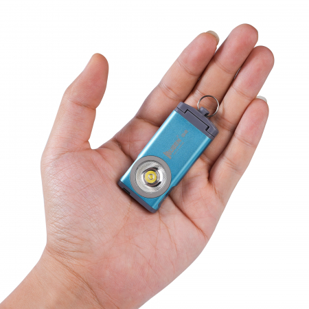 Lanterna reincarcabila tip breloc, 500 LM, culoare albastra, Wuben G2-Blue [5]