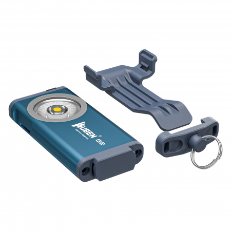 Lanterna reincarcabila tip breloc, 500 LM, culoare albastra, Wuben G2-Blue [4]