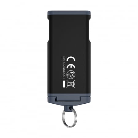 Lanterna reincarcabila tip breloc, 500 LM, culoare neagra, Wuben G2-Black [3]