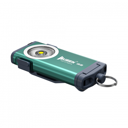 Lanterne - Lanterna reincarcabila tip breloc, 500 LM, culoare verde, Wuben G2-Green