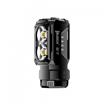 Lanterne - Lanterna reincarcabila multifunctionala, 1800 LM, Wuben E7, 6500K, negru