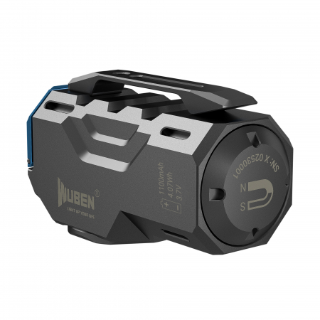 Lanterna reincarcabila EDC, 1100 LM, culoare gri, Wuben X0-Grey [3]
