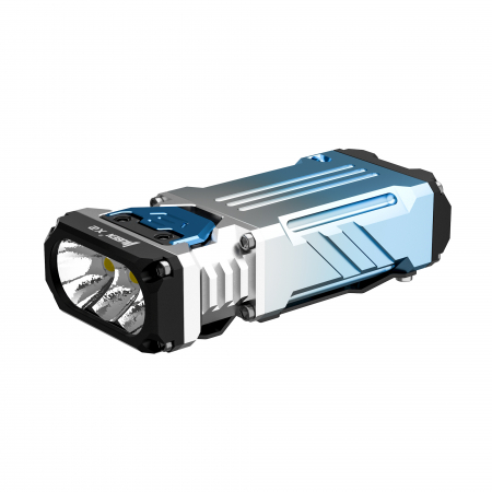 Lanterne - Lanterna reincarcabila EDC, 2500 LM, culoare albastru, Wuben X2