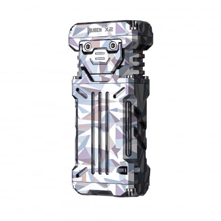 Lanterna reincarcabila EDC, 2500 LM, culoare albastru camuflaj, Wuben X2 [2]