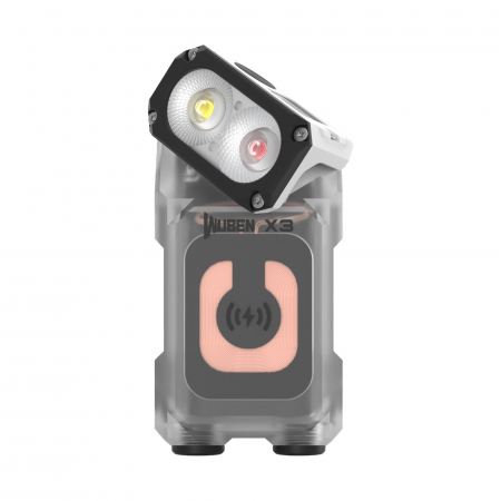 Lanterna reincarcabila EDC, 700 LM, cap reglabil 180 grade, culoare alba, Wuben X3-Pro [3]