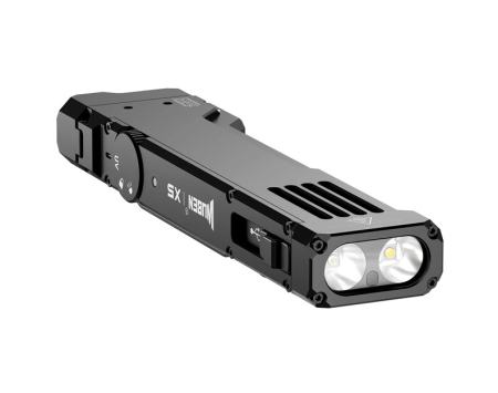 Iluminat - Lanterna multifunctionala EDC WUBEN X5, 1200 lm, UV 365 nm, laser verde Clasa 1 (X5-Black)