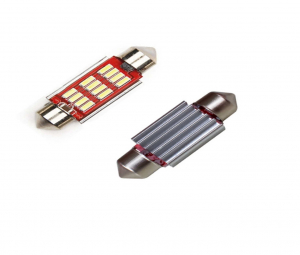 Led auto C5W plafoniera Led 4014 12 smd - 42mm [1]