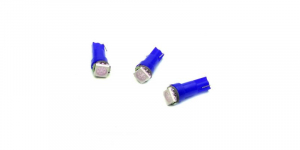 Accesorii si electrice auto - LED auto soclu T5 1x5050 ALBASTRU, 12V, 16mA