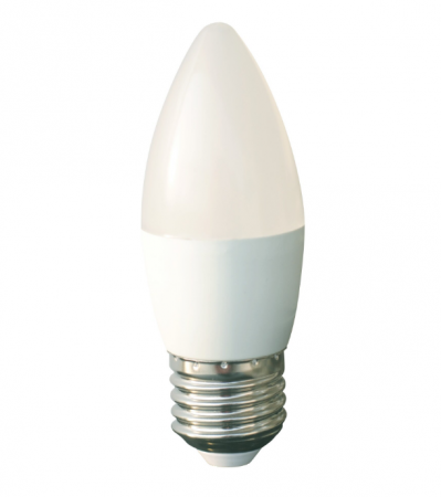 Becuri - Bec cu led lumanare E27 7W 230V lumina rece Well LEDLC-C377E27-WL