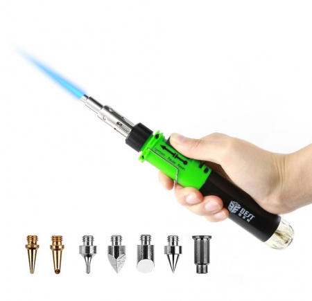 Unelte de lipit - Letcon cu gaz si accesorii BST-105