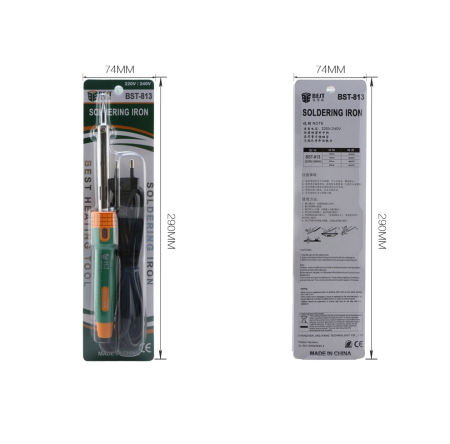 Letcon de lipit 60W, incalzire rapida 620 grade, BST-813 [4]