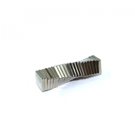 Magnet neodim 10x10x2 mm, patrat,  N35 [3]