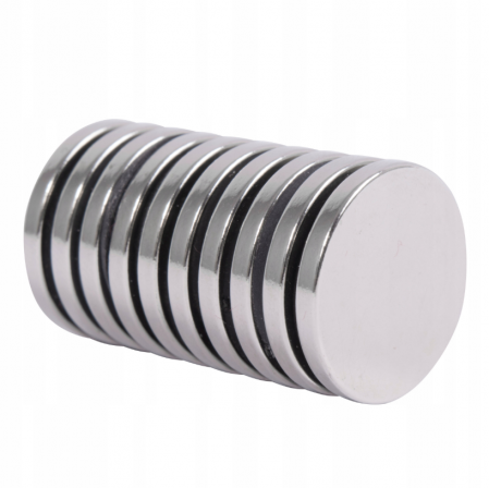 Magnet neodim 20x2 mm, disc, N35 [2]