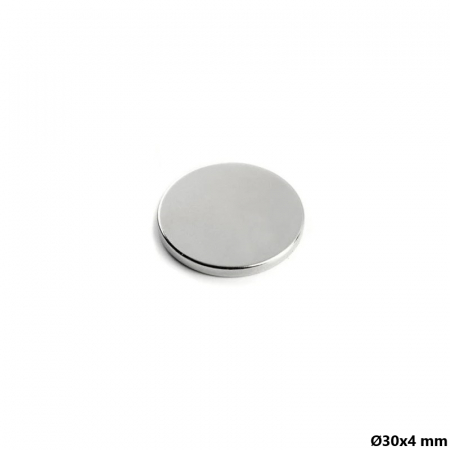 Hobby si gadgeturi - Magnet neodim 30x4 mm, disc, N35
