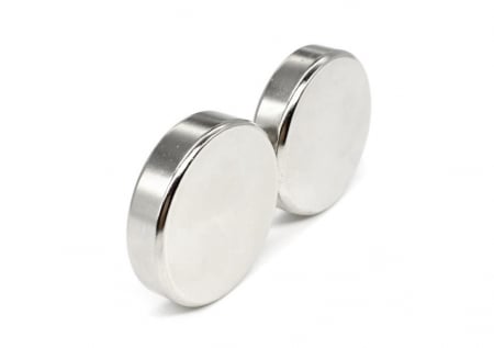Magnet neodim 40x10 mm, disc, N35 [2]