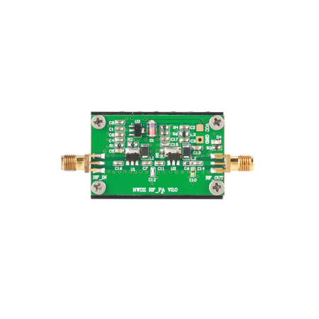 Aparate de masura si control - Amplificator RF 2–700MHz 3W, HF VHF UHF FM Transmitter Radio, amplificare 35dB, alimentare 12–15V