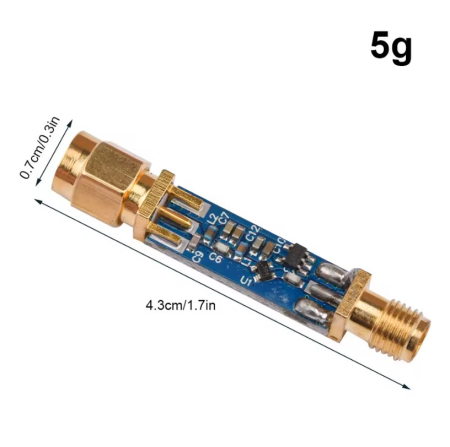 Amplificator RF 0.05–4GHz cu zgomot redus, 21dB, SMA [2]