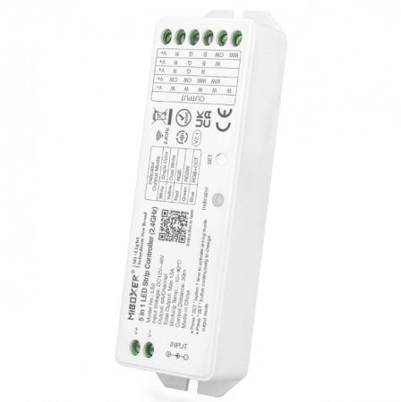 Controller Dimmer Led LED RGB/RGBW/RGBWW, RF 2.4Ghz, 12-24VDC 15A, Miboxer LS2 [1]