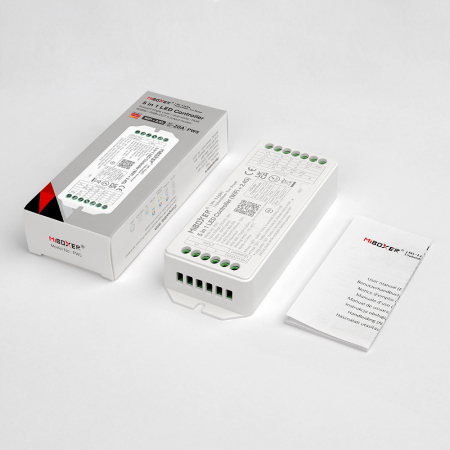 Controler LED 5in1 (WiFi+2.4G), MiBoxer, PW5, iesire max 20A, DC 12V-48V, Tuya [1]