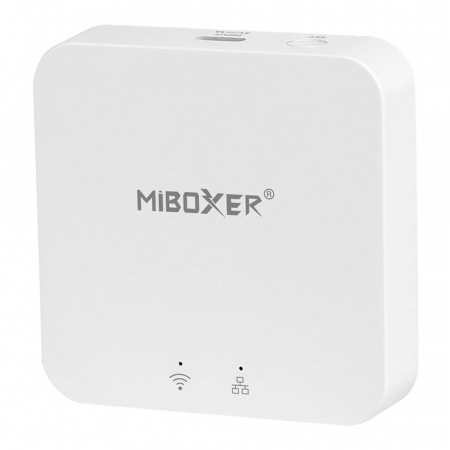 Controllere - Gateway MiBoxer ZB-Box3, Zigbee 3.0 + Bluetooth Mesh, WiFi 2.4GHz, Compatibil Tuya, Alexa, Google Assistant
