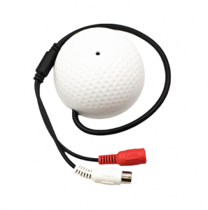 Protectii pe cablu - Microfon cu preamplificare tip dome pentru camera de supraveghere