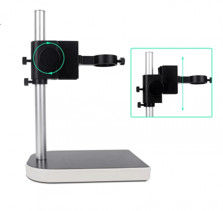 Microscop digital 130x, display 10" 1080p, suport reglabil si lampa LED [3]