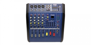 Mixer cu amplificator 4 canale MD4-USB, 2 x 120W [0]