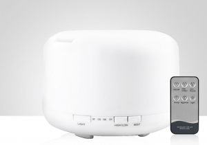 ML-A5 Difuzor aromaterapie alb cu telecomanda [0]