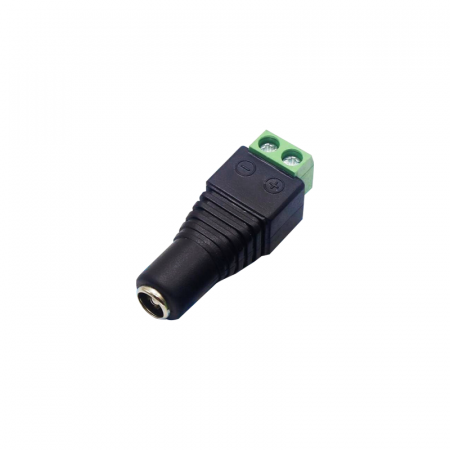 Cabluri si mufe - Mufa alimentare mama, prindere  cu surub, 5.5*2.1mm