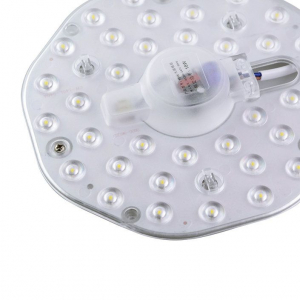 Modul 24 LED-uri pentru aplica, LED Alb Rece 2835, 12W, : Ø 125, alimentare 220V AC [0]