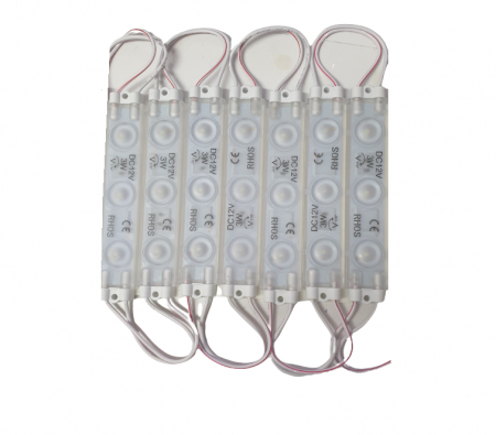 Modul 3 leduri 12V 3W 170° Samsung 2835 led IP65 [2]