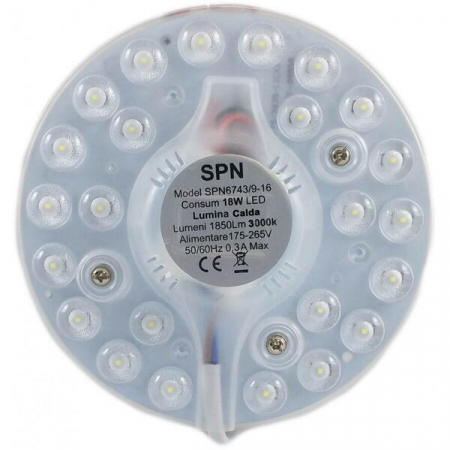 Banda led - Modul cu 36 led-uri 18W 54-60V alb rece 100mm-5730-2B18C-36LED