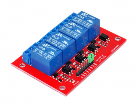 Module cu releu - Modul cu 4 relee cu optocuplor 12V OKY3013-1