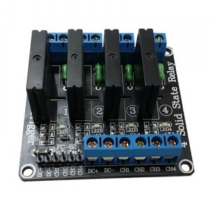 Module cu releu - Modul cu 4 relee Solid State, Ucomanda-5V, max.2A-250VAC