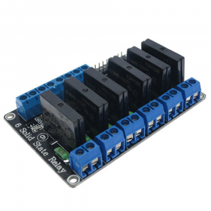 Module cu releu - Modul cu 6 relee SSR 5v tensiune comanda low level max.240V 2A OKY3043-1