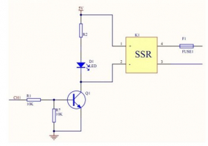 Modul cu un releu SSR, Ucomanda-5V, max.2A-240VAC [2]