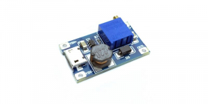 Arduino - Modul DC-DC step up MT3608 cu microUSB 2A intrare 2-24V iesire 5-28V
