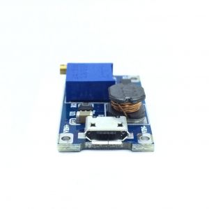 Modul DC-DC step up MT3608 cu microUSB 2A intrare 2-24V iesire 5-28V [2]