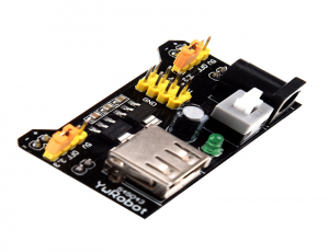 Surse miniatura pentru prototipuri - Modul de alimentare breadboard negru OKY0026