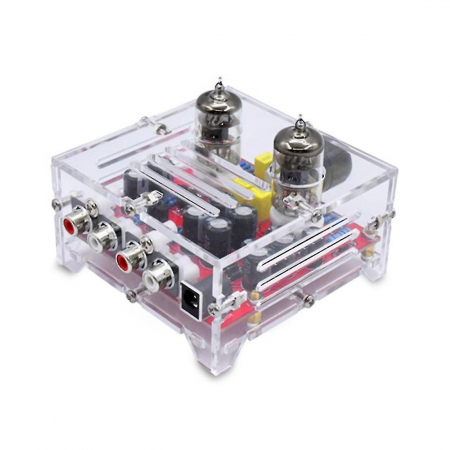 Audio Arduino - Modul preamplificator audio, stereo cu tuburi electronice, 6J1 OKN514-16
