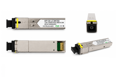 Modul SFP Gigabit WDM BiDi 20KM Singlemode SC, TX 1550nm / RX 1310nm, DDM SFP-GE-LX-SM1550 [1]