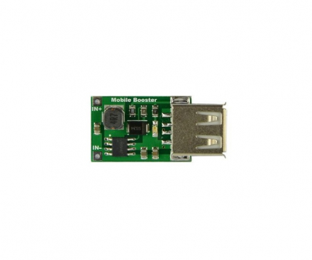 Surse miniatura pentru prototipuri - Modul ridicator tensiune 2V - 5V la 5V 1200mA iesire USB (step up) OKY3501-0