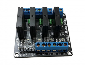 Module cu releu - Modul cu 4 relee SSR 5v tensiune comanda low level max.240V 2A OKY3043